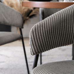 Scaun Mebel Elite Tinka (Grey/Black) Thumb