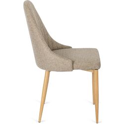 Стул Mebel Elite Torino (Beige/Natural Oak) Thumb