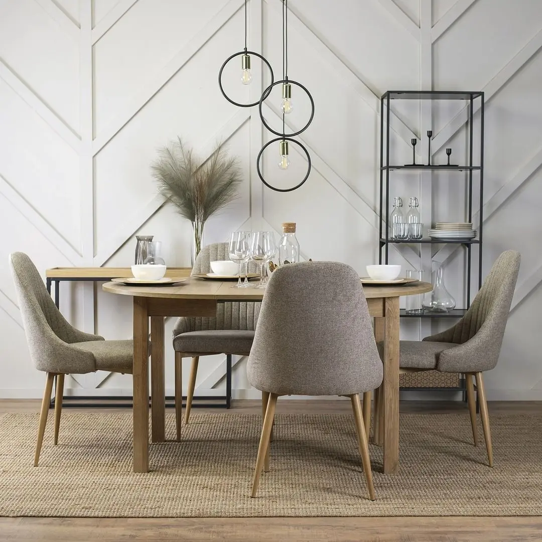 Стул Mebel Elite Torino (Beige/Natural Oak) - 9