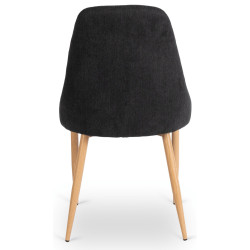 Стул Mebel Elite Torino (Black/Oak) Thumb