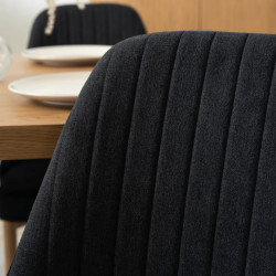 Стул Mebel Elite Torino (Black/Oak) Thumb