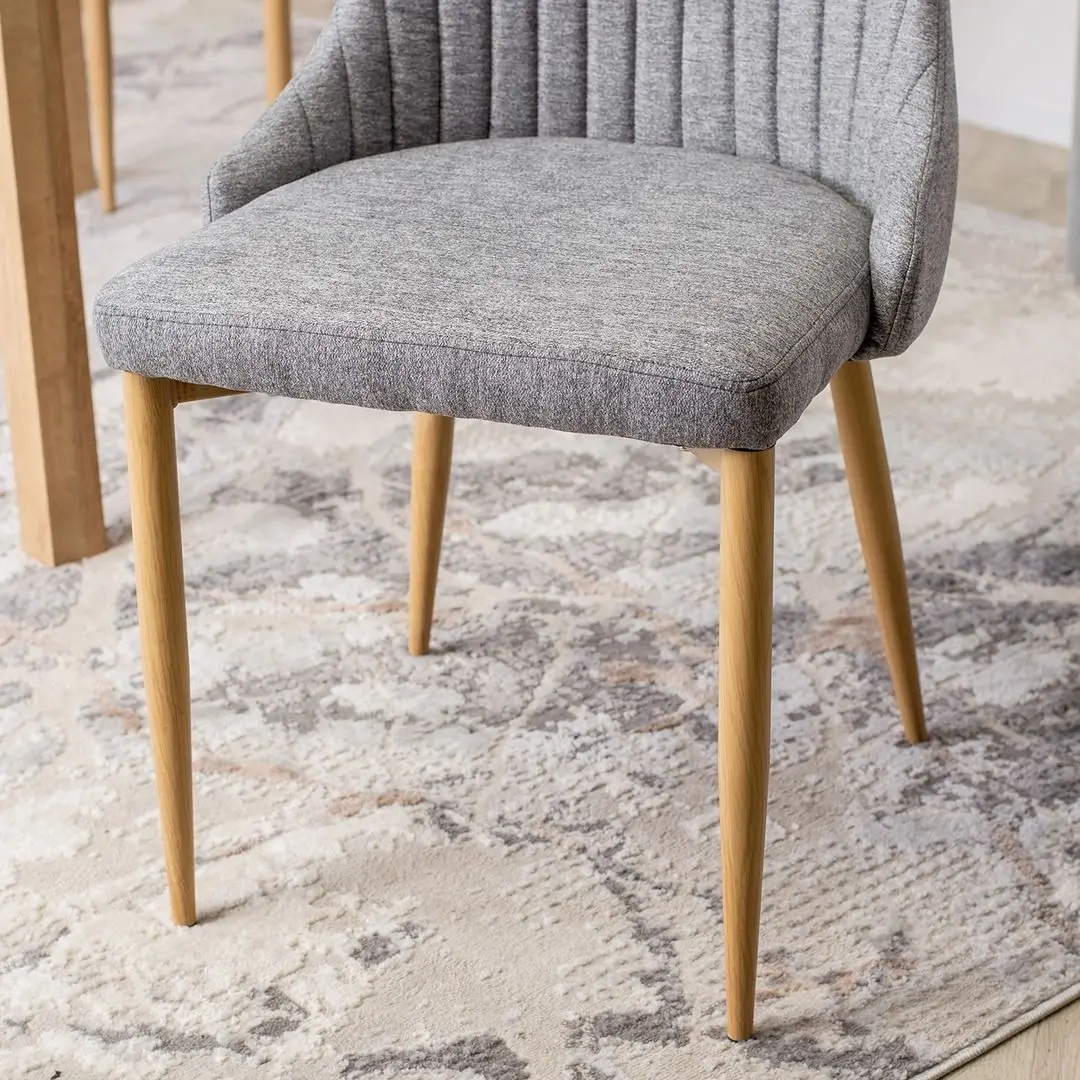 Scaun Mebel Elite Torino (Grey/Natural Oak)