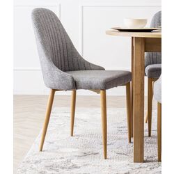 Scaun Mebel Elite Torino (Grey/Natural Oak)