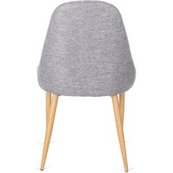 Scaun Mebel Elite Torino (Grey/Natural Oak) Thumb