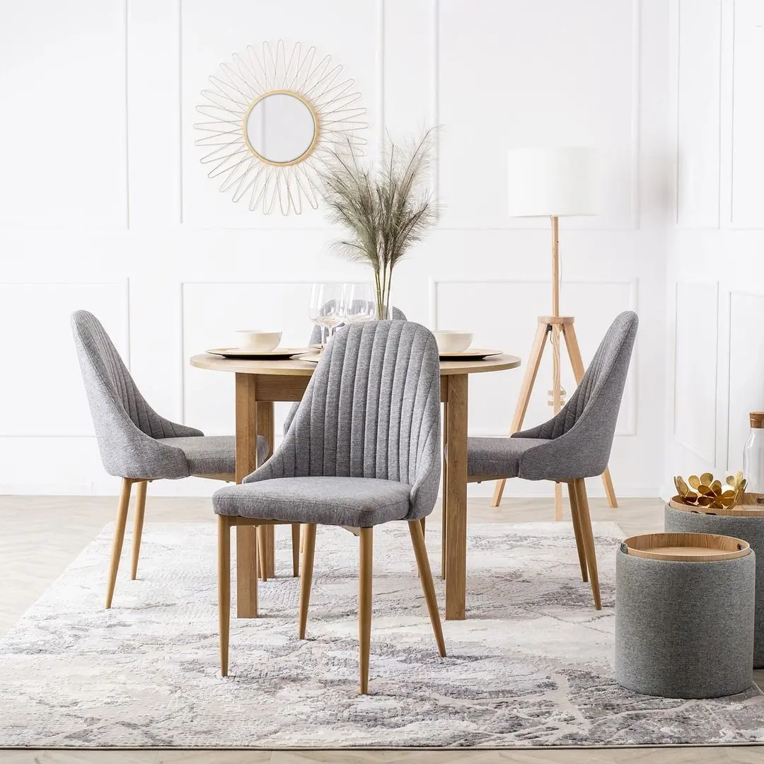 Scaun Mebel Elite Torino (Grey/Natural Oak)