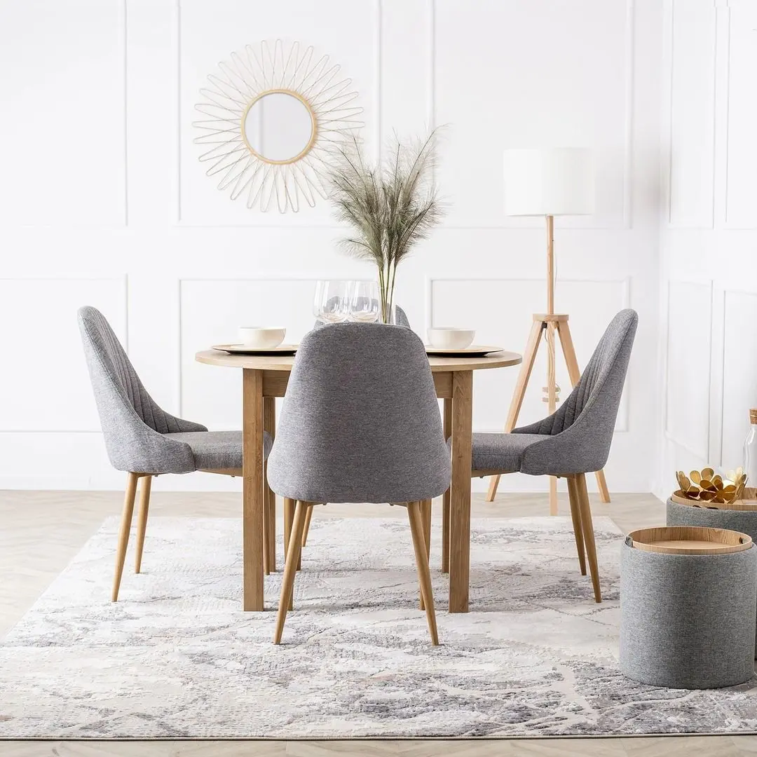 Scaun Mebel Elite Torino (Grey/Natural Oak)