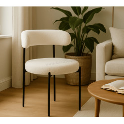 Стул Mebel Elite Tulsa (Cream/Black)