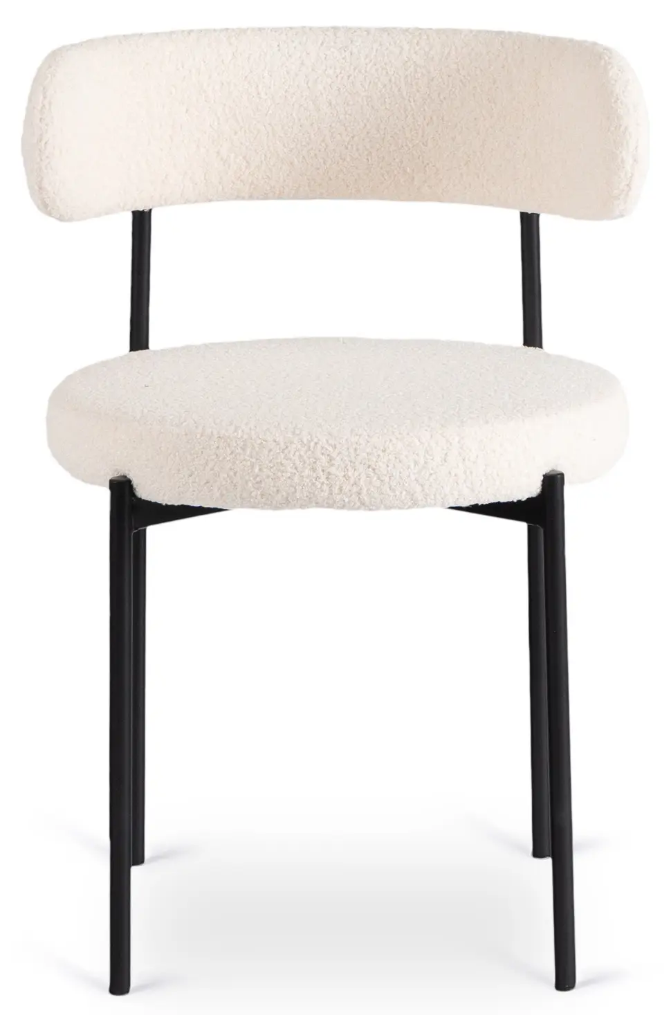 Стул Mebel Elite Tulsa (Cream/Black) - 4