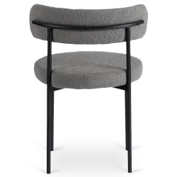 Стул Mebel Elite Tulsa (Grey/Black) Thumb