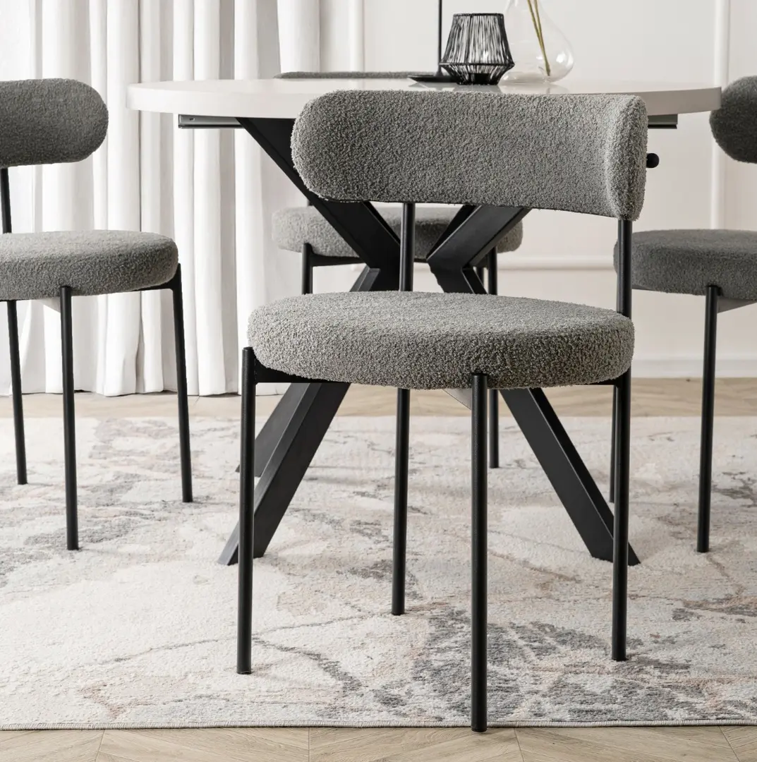 Стул Mebel Elite Tulsa (Grey/Black)