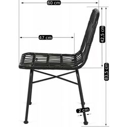 Scaun Mebel Elite Waldi (Black) Thumb