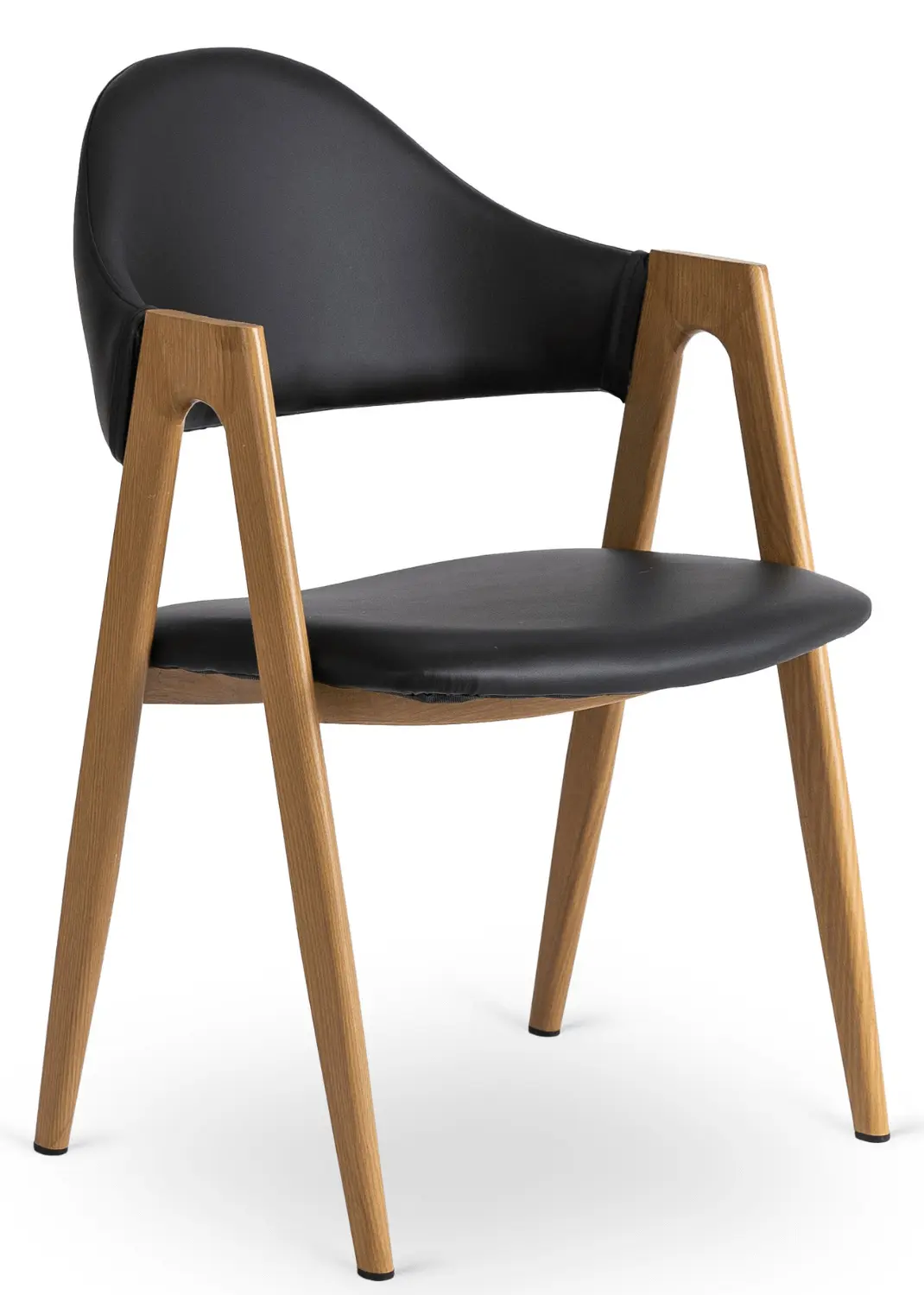 Стул Mebel Elite Willy (Black/Honey Oak) - 2