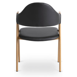 Стул Mebel Elite Willy (Black/Honey Oak) Thumb