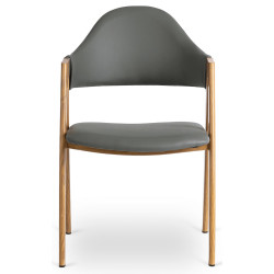 Стул Mebel Elite Willy (Grey/Honey Oak) Thumb