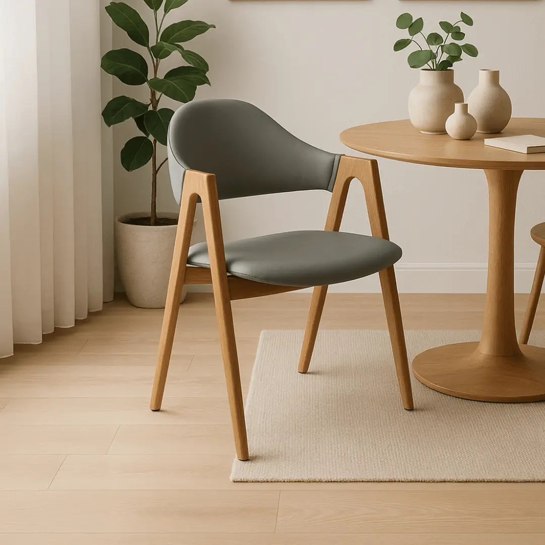 Стул Mebel Elite Willy (Grey/Honey Oak)