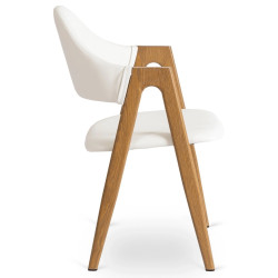 Scaun Mebel Elite Willy (White/Oak) Thumb