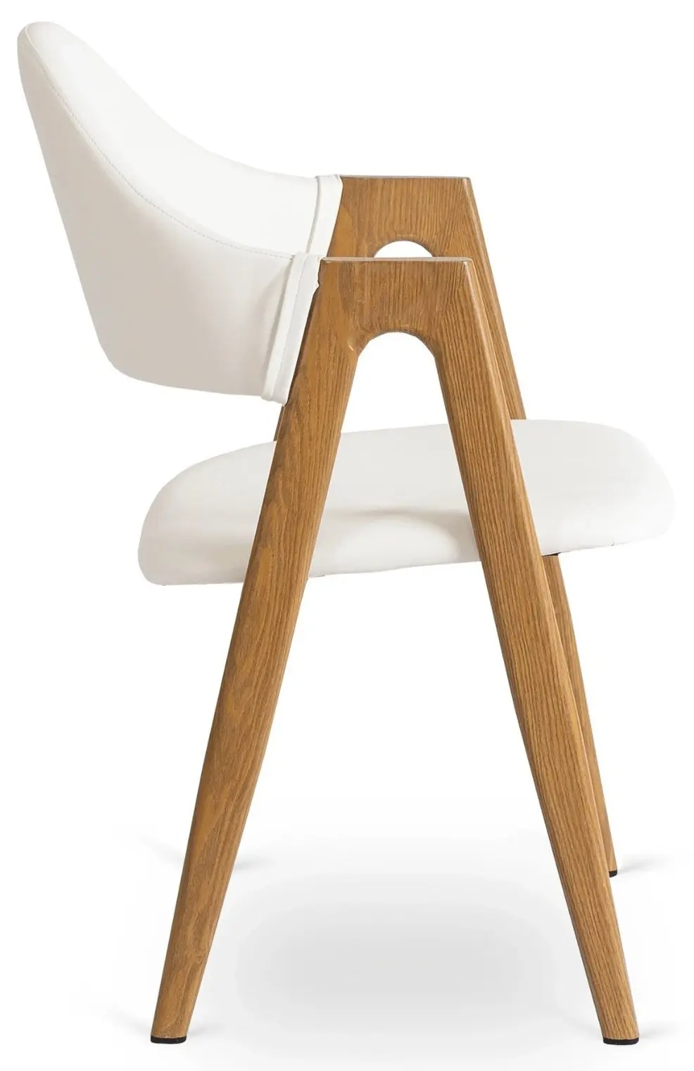 Scaun Mebel Elite Willy (White/Oak) - 3
