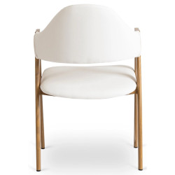 Scaun Mebel Elite Willy (White/Oak) Thumb