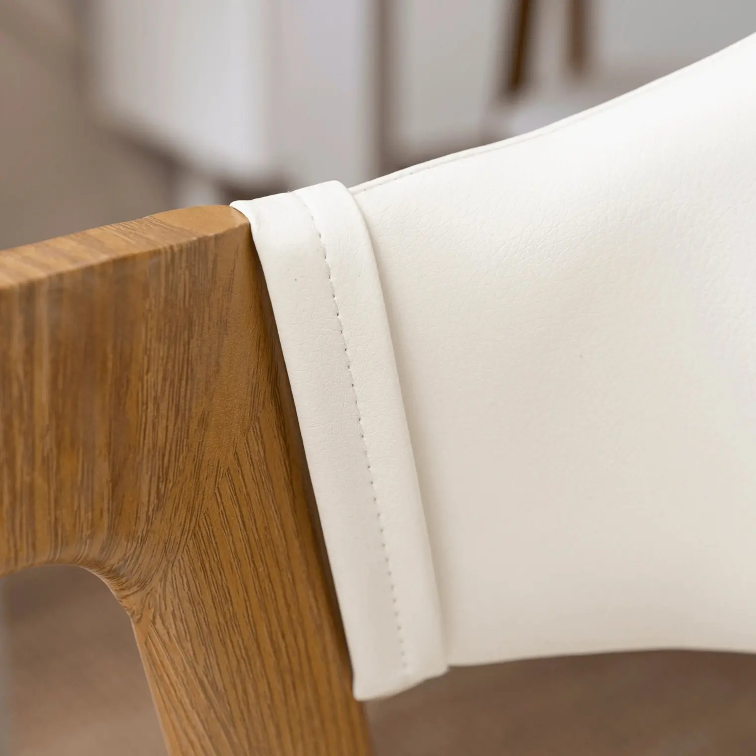 Scaun Mebel Elite Willy (White/Oak) - 6