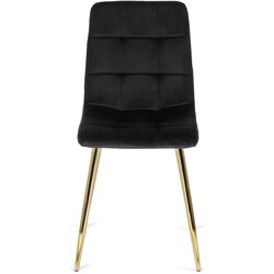 Scaun Mebel Elite York (Black/Golden) Thumb