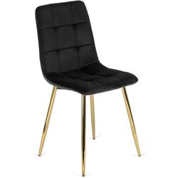 Scaun Mebel Elite York (Black/Golden) Thumb