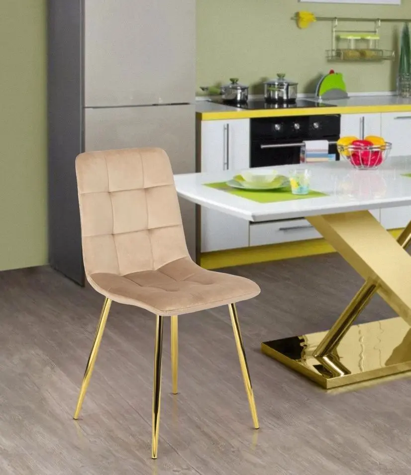 Scaun Mebel Elite York (Cream/Golden)