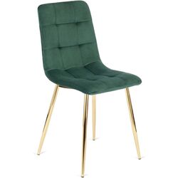 Scaun Mebel Elite York (Green/Gold) Thumb