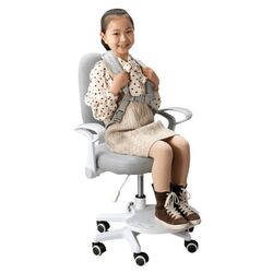 Fotoliu Mobhaus Anais (Gray/White) Thumb