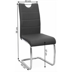 Стул Mobhaus Abira New (Black) Thumb