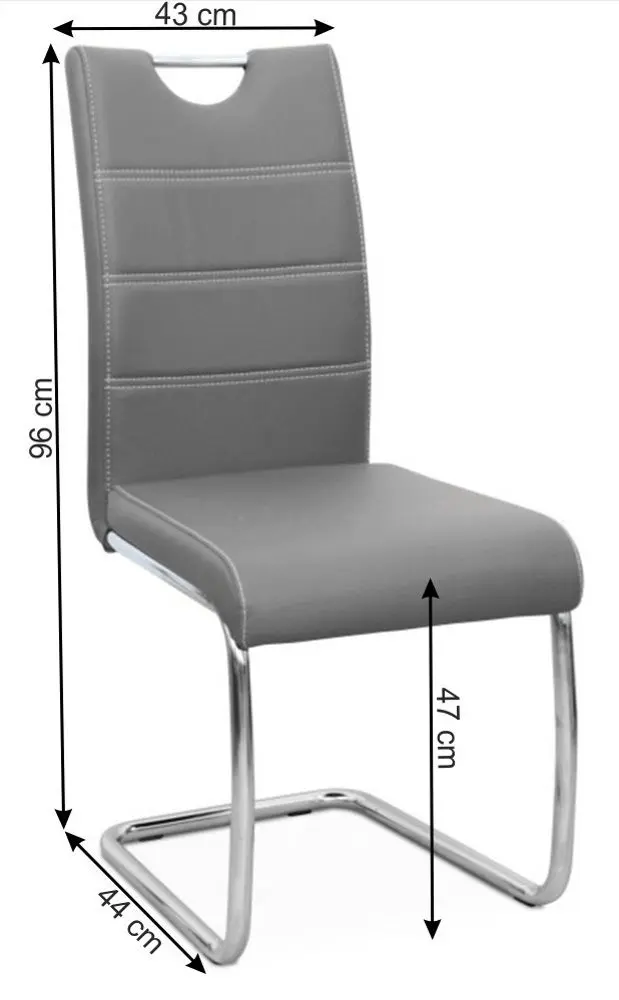 Scaun Mobhaus Abira New (Light Gray)