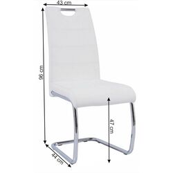 Стул Mobhaus Abira New (White) Thumb