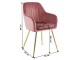 Scaun Mobhaus Adlam (Pink/Golden)