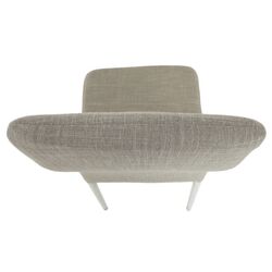 Scaun Mobhaus Coleta Nova (Beige/White) Thumb