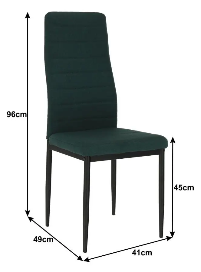 Scaun Mobhaus Coleta Nova (Emerald/Black)