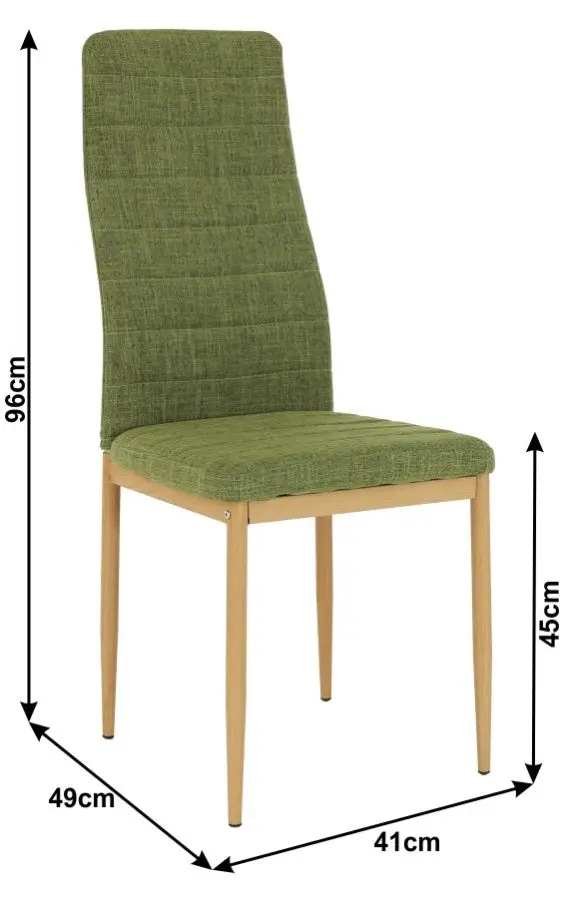 Scaun Mobhaus Coleta Nova (Green/Beech)