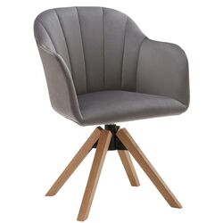 Scaun Mobhaus Dalio (Light Gray/Beech)