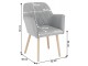 Scaun Mobhaus Ekin (Gray/Beech)