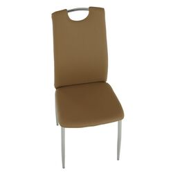 Стул Mobhaus Ervina (Beige/Chrome) Thumb