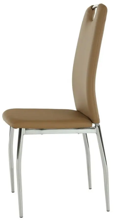 Стул Mobhaus Ervina (Beige/Chrome)