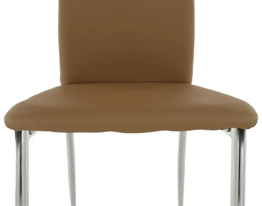 Стул Mobhaus Ervina (Beige/Chrome)