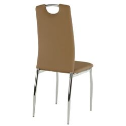 Стул Mobhaus Ervina (Beige/Chrome) Thumb