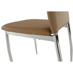 Стул Mobhaus Ervina (Beige/Chrome) Thumb