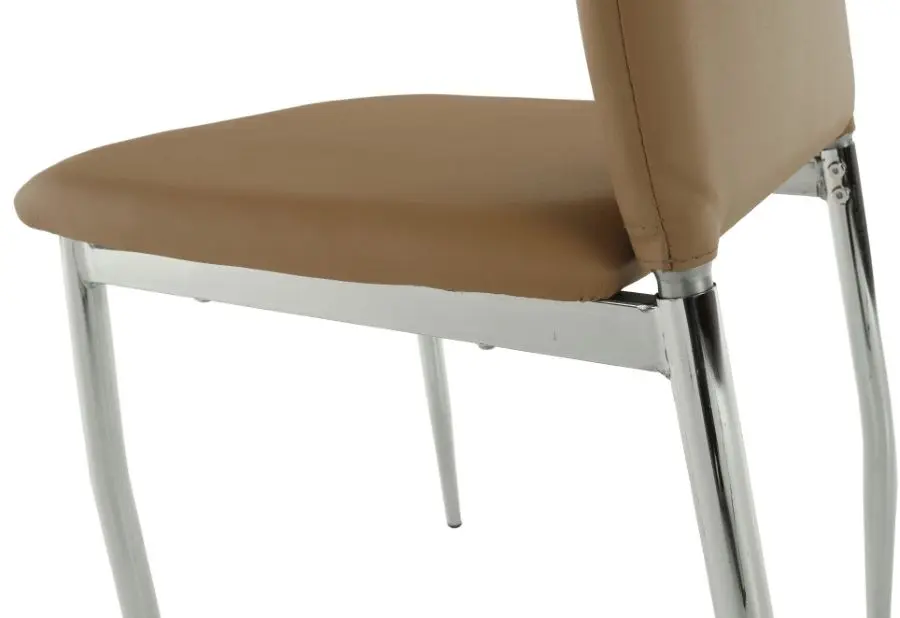 Стул Mobhaus Ervina (Beige/Chrome)