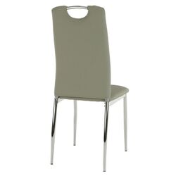 Стул Mobhaus Ervina (Gray/Chrome) Thumb