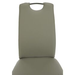 Стул Mobhaus Ervina (Gray/Chrome) Thumb