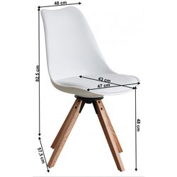 Scaun Mobhaus Etosa (White) Thumb