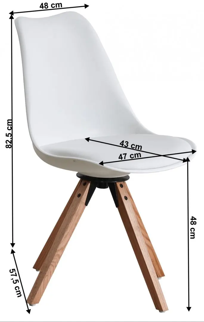 Scaun Mobhaus Etosa (White)