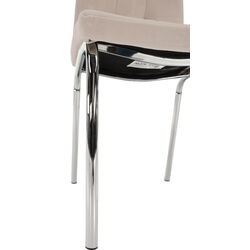 Scaun Mobhaus Gerda New (Beige/Chrome) Thumb