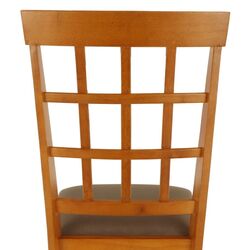 Стул Mobhaus Grid New (Cherry/Beige-Brown) Thumb