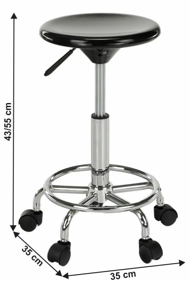 Scaun Mobhaus Mabel 3 New (Black)